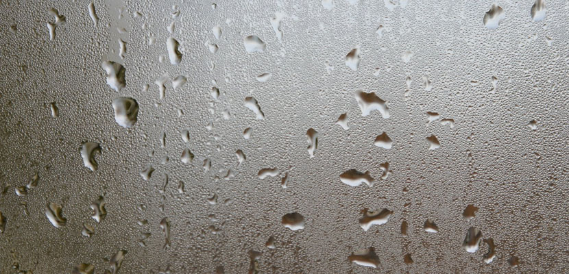 misted glass
